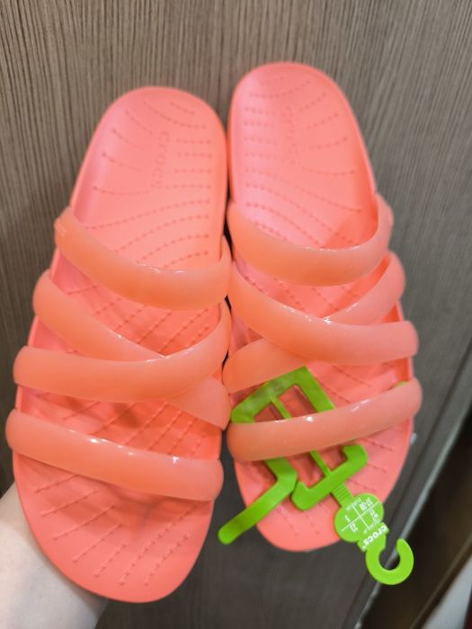 Crocs 7 оригінал сандалі шльопанці клоги желейки крокс 37 38 р