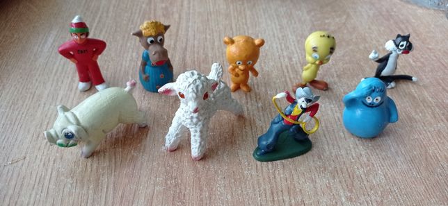 Małe figurki z lat osiemdziesiątych seria