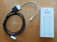 Adaptador Apple, lightning para 30 pinos + adaptador ligação autorádio