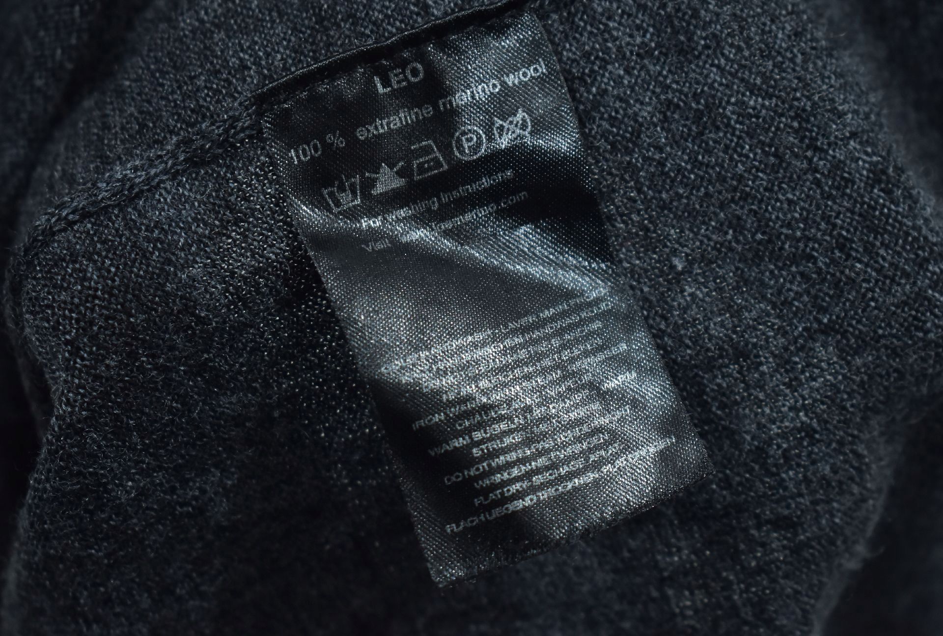 Joemerino Wełniany Sweter Męski Vneck Xxl