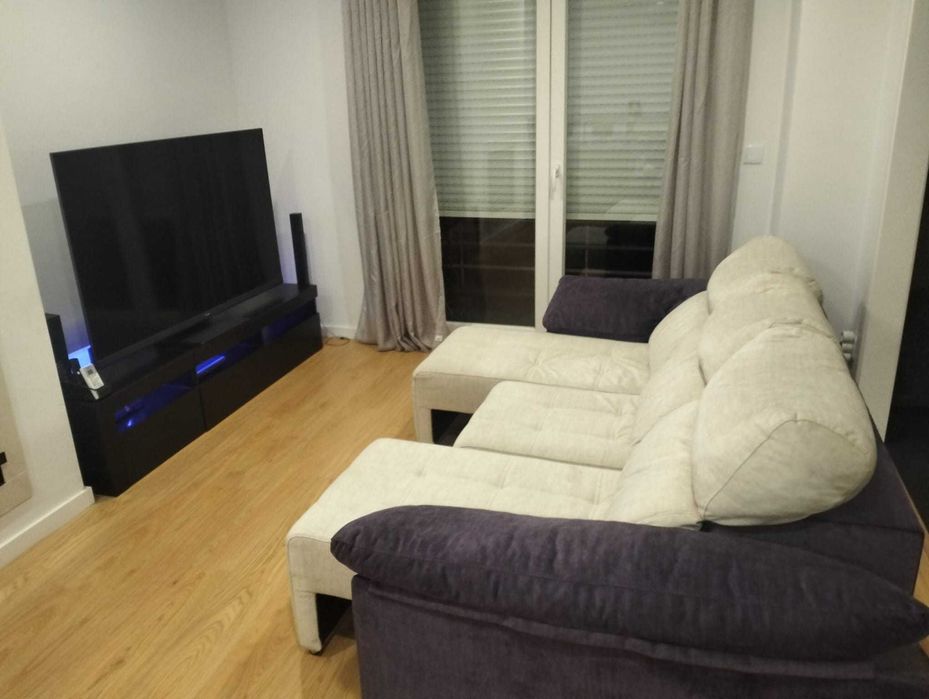 Sofá Reclinável e Retrátil Personalizado – Semi-Novo