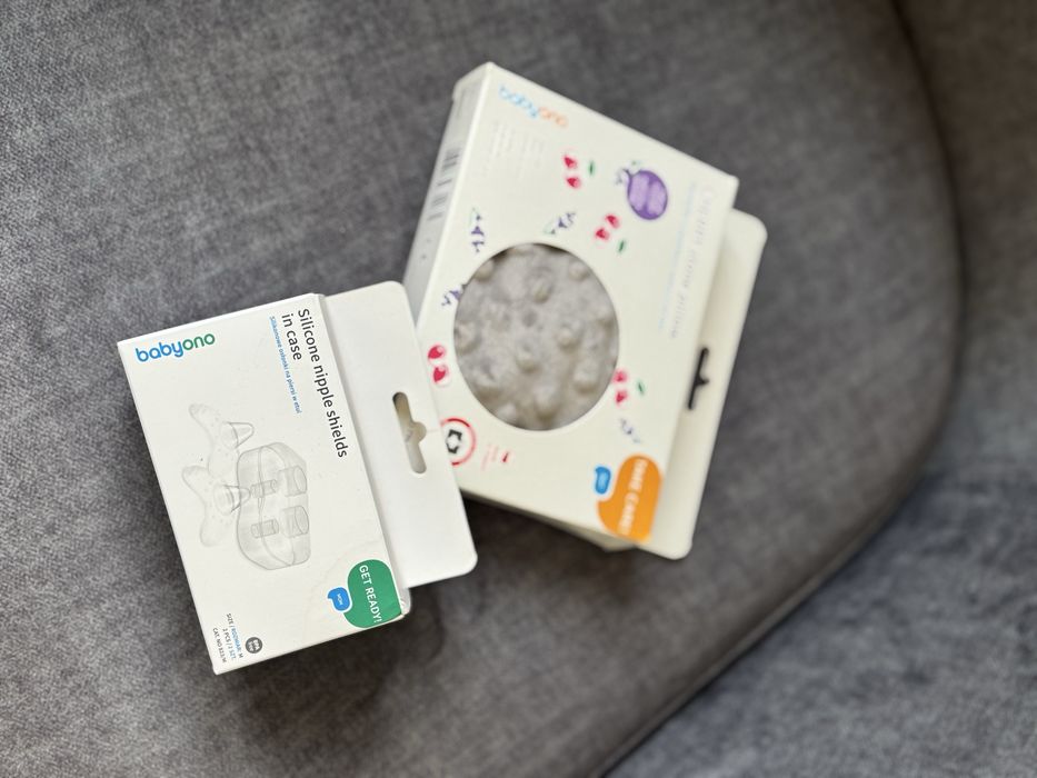 Силіконові накладки на груди Грілка від колік babyono