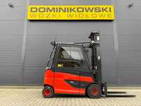 Linde E25HL-01/600  wózek widłowy 2018R. elektryczny triplex WYNAJEM SPRZEDAŻ SERWIS