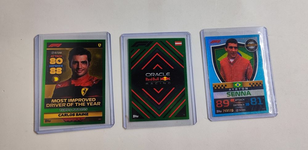 3 Cartas Numeradas Topps Turbo Attax 2022/2023