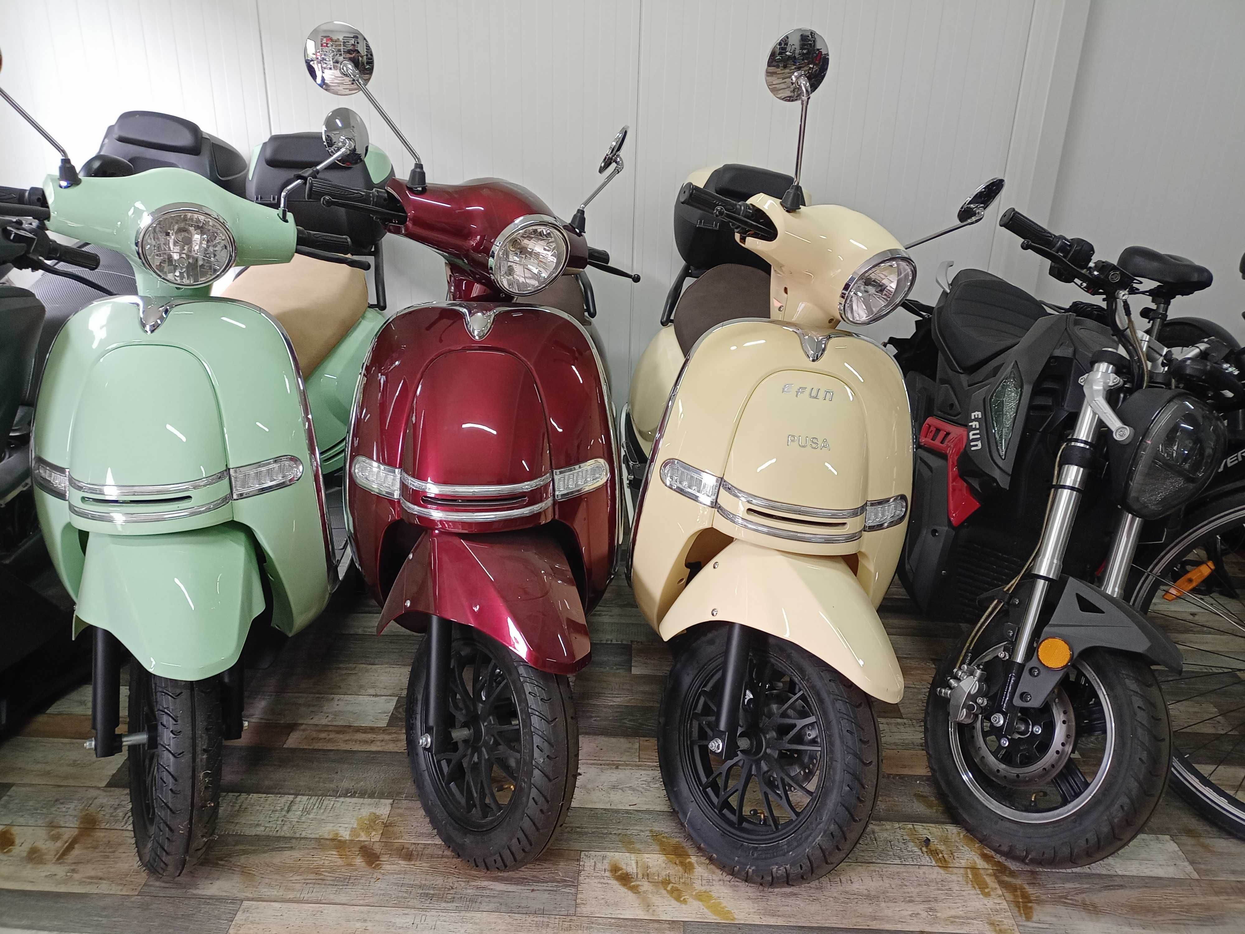 Skuter elektryczny EFUN Pusa 2000W 80 km zasięgu OD RĘKI,
