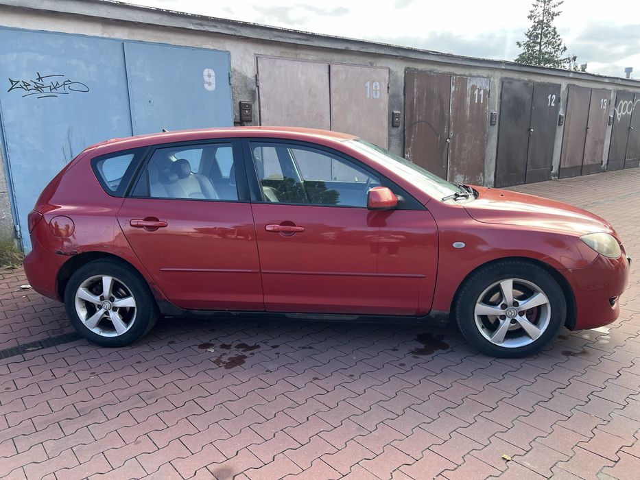 Mazda 3 | 2003 rocznik | lpg | uszkodzon