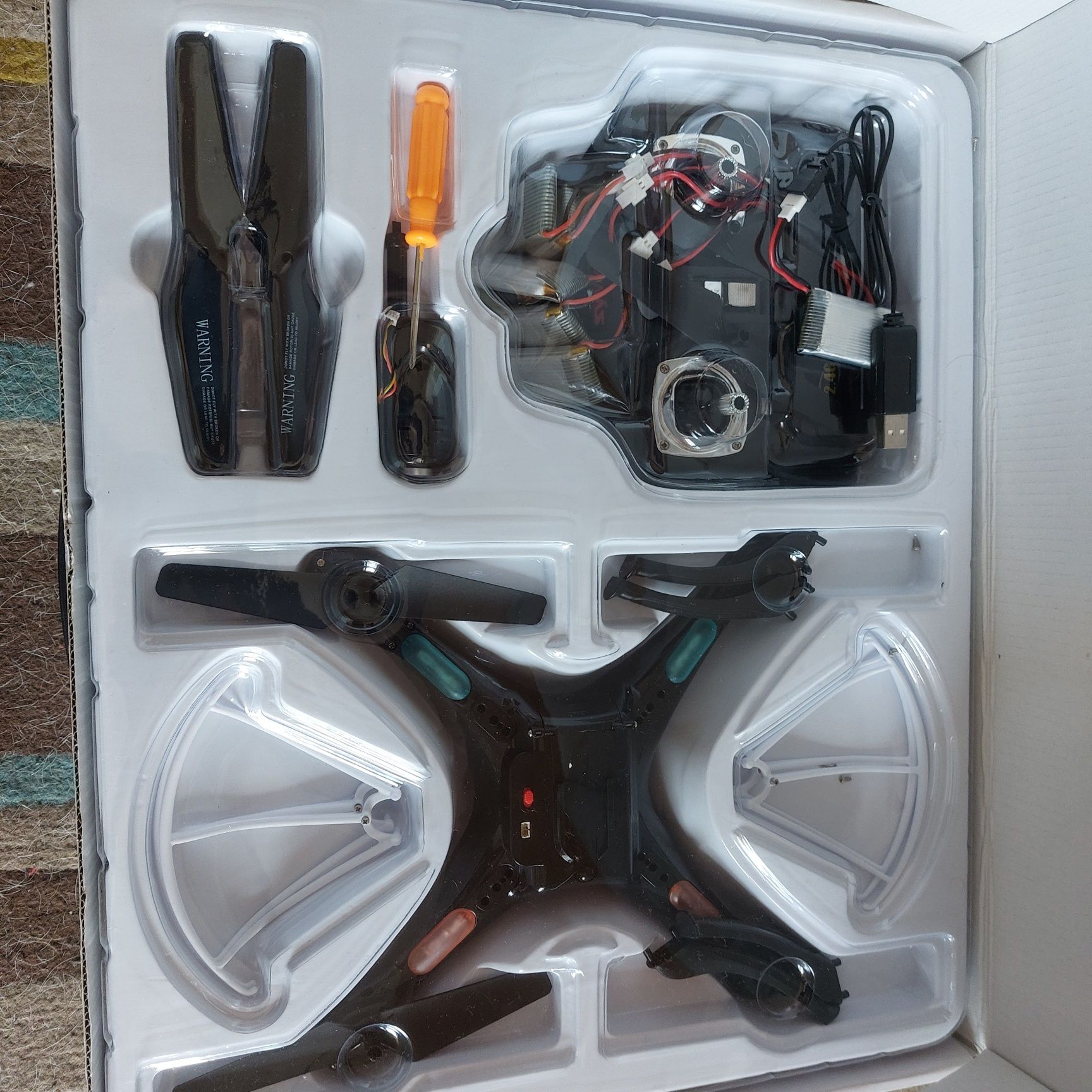 drone nunca usado
