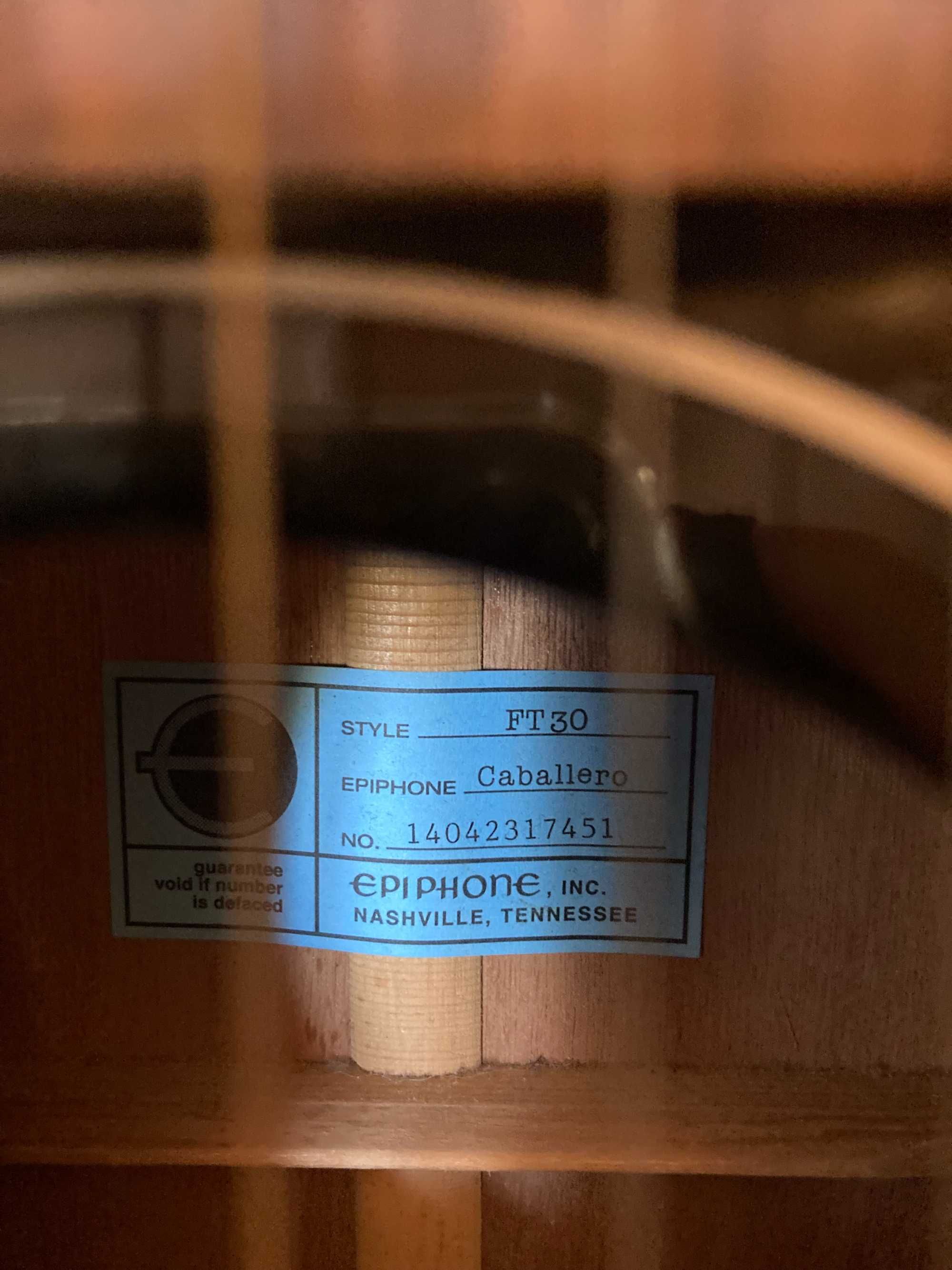 Guitarra Epiphone Ltd Edition 50th Anniversary Inspired 1964 Caballero