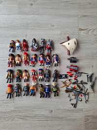 Figurki Playmobil - Rycerze Policja Piraci Straż pożarna Piłkarze