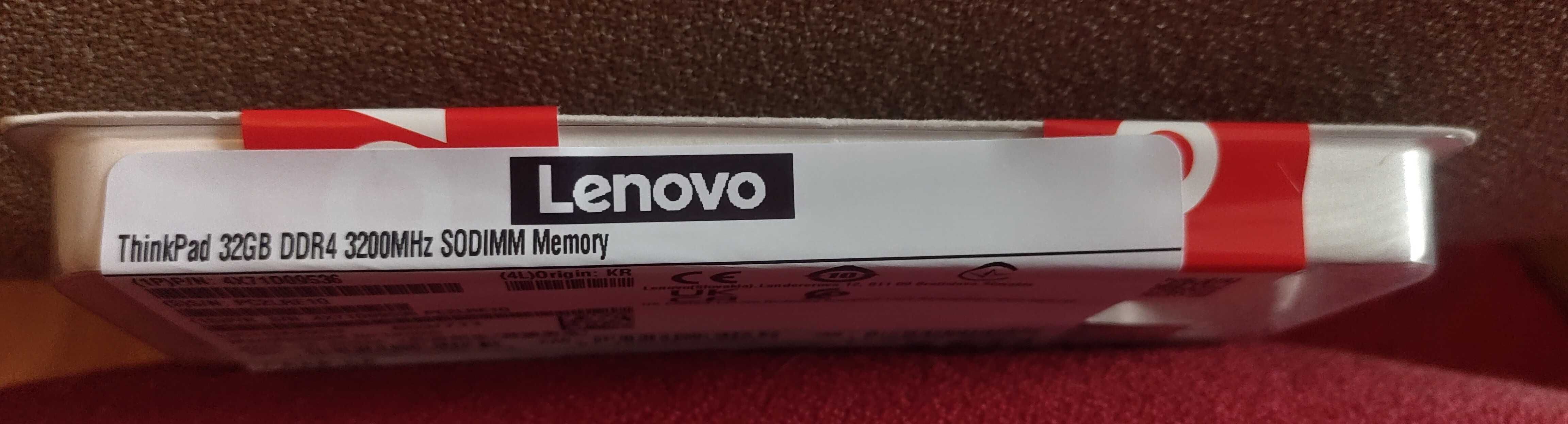 Pamięć RAM Lenovo 32GB DDR4  3200Mhz