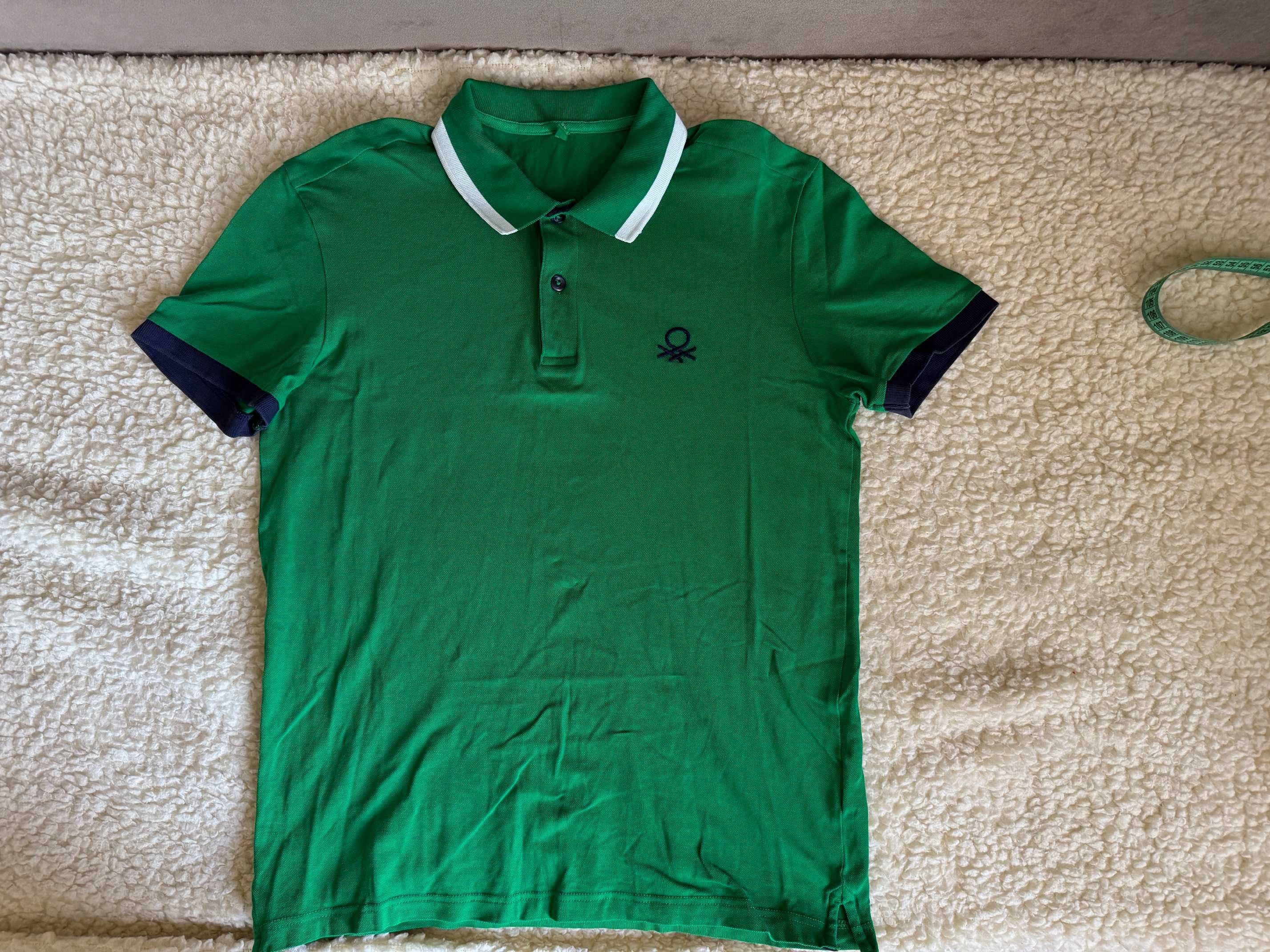Koszulka polo męska, United Colors Of Benetton, rozmiar S.