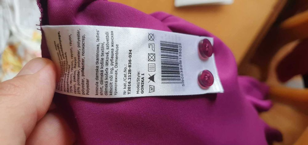 Klasyczna Koszula Damska Tatuum , rozmiar 34, Nowa z Metką