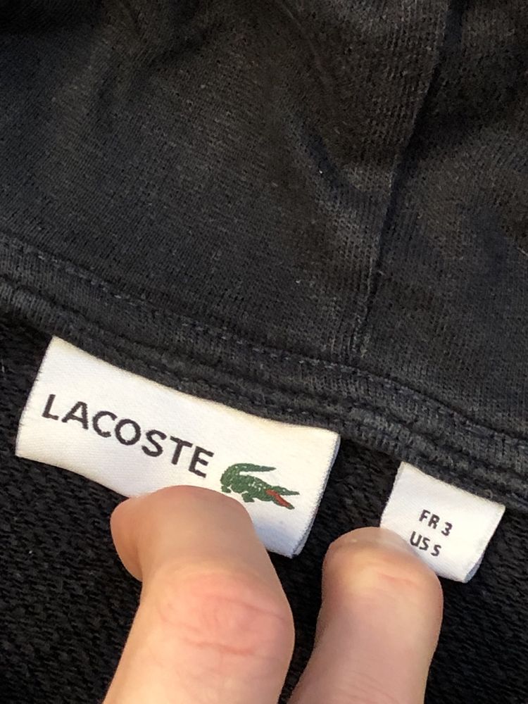 Bluza z kapturem lacoste vintage