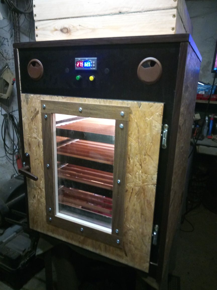 Inkubator pół automat Na 210 jaj cieplarka wylęgarka klujnik