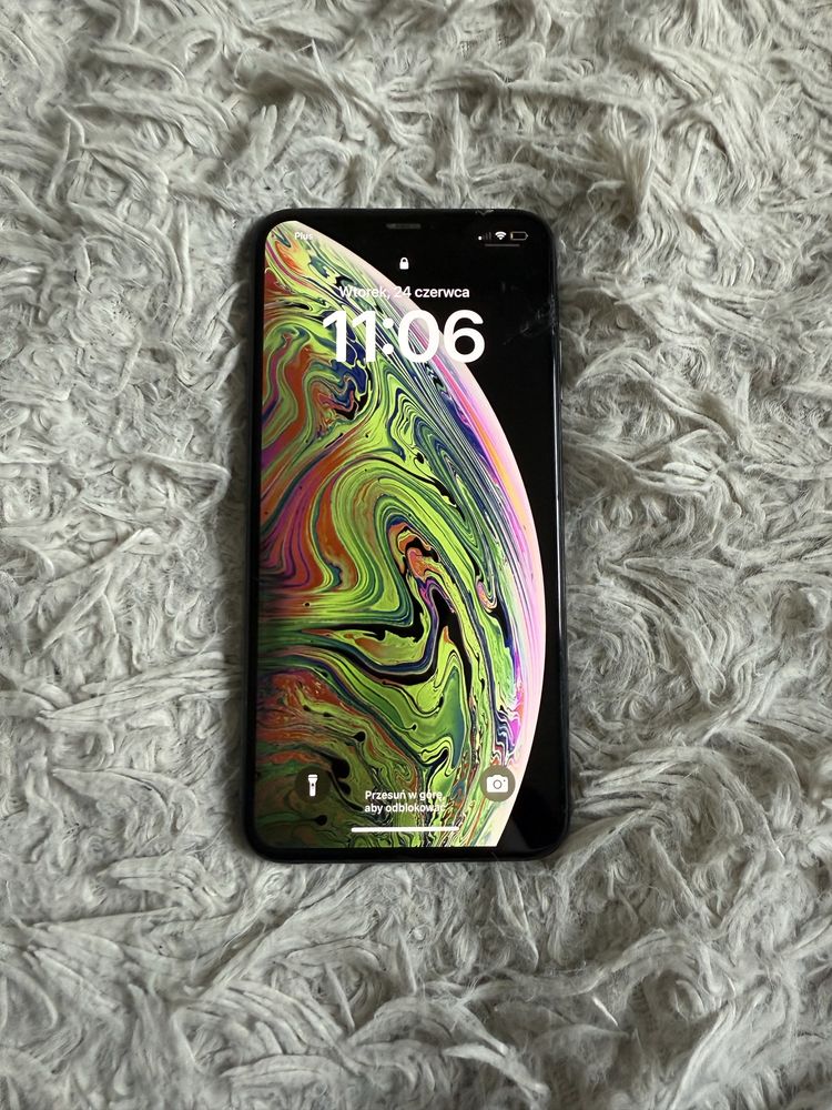 iPhone Xs Max 256 gb, zbity ale sprawny