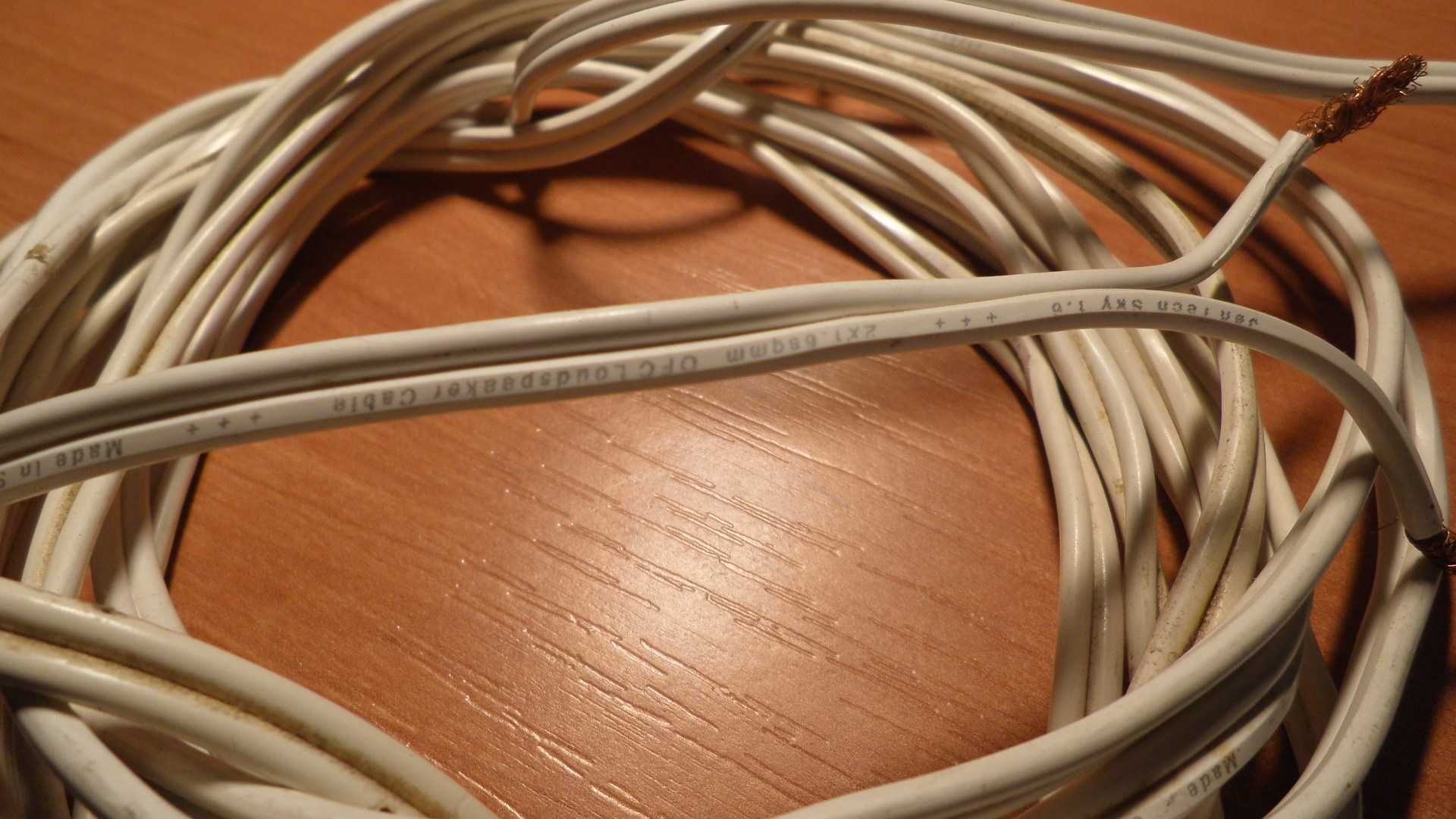 kabel głośnikowy Jen Tech Sky 1.6 made in Sweden 2x2m