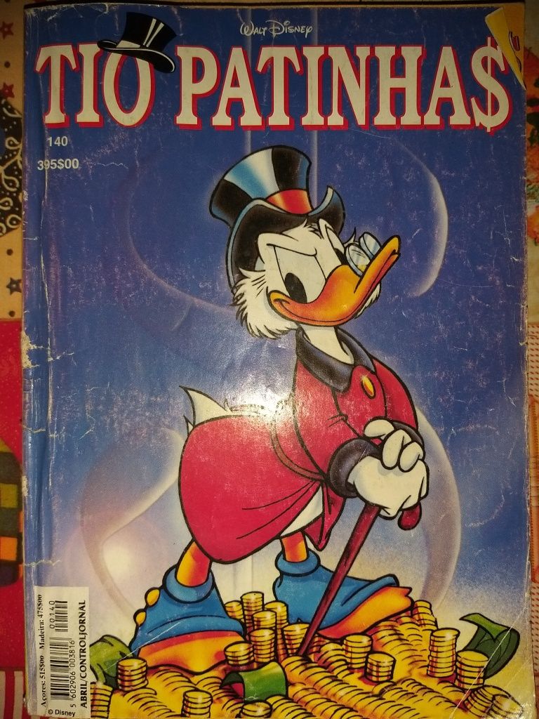 Revistas Hiper Disney e Tio Patinhas Disney