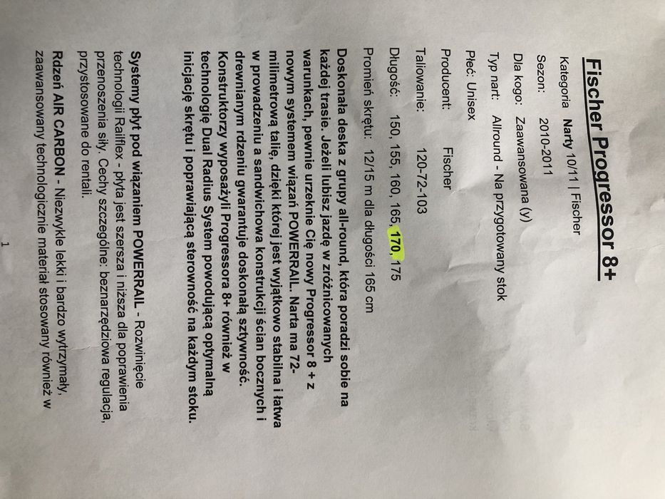 Narty Fischer Progressor 8+ buty Salomon gogle Uvex