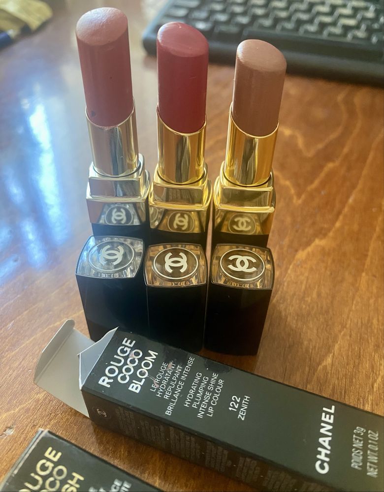 Помади  chanel coco bloom, coco flash нові і б/у