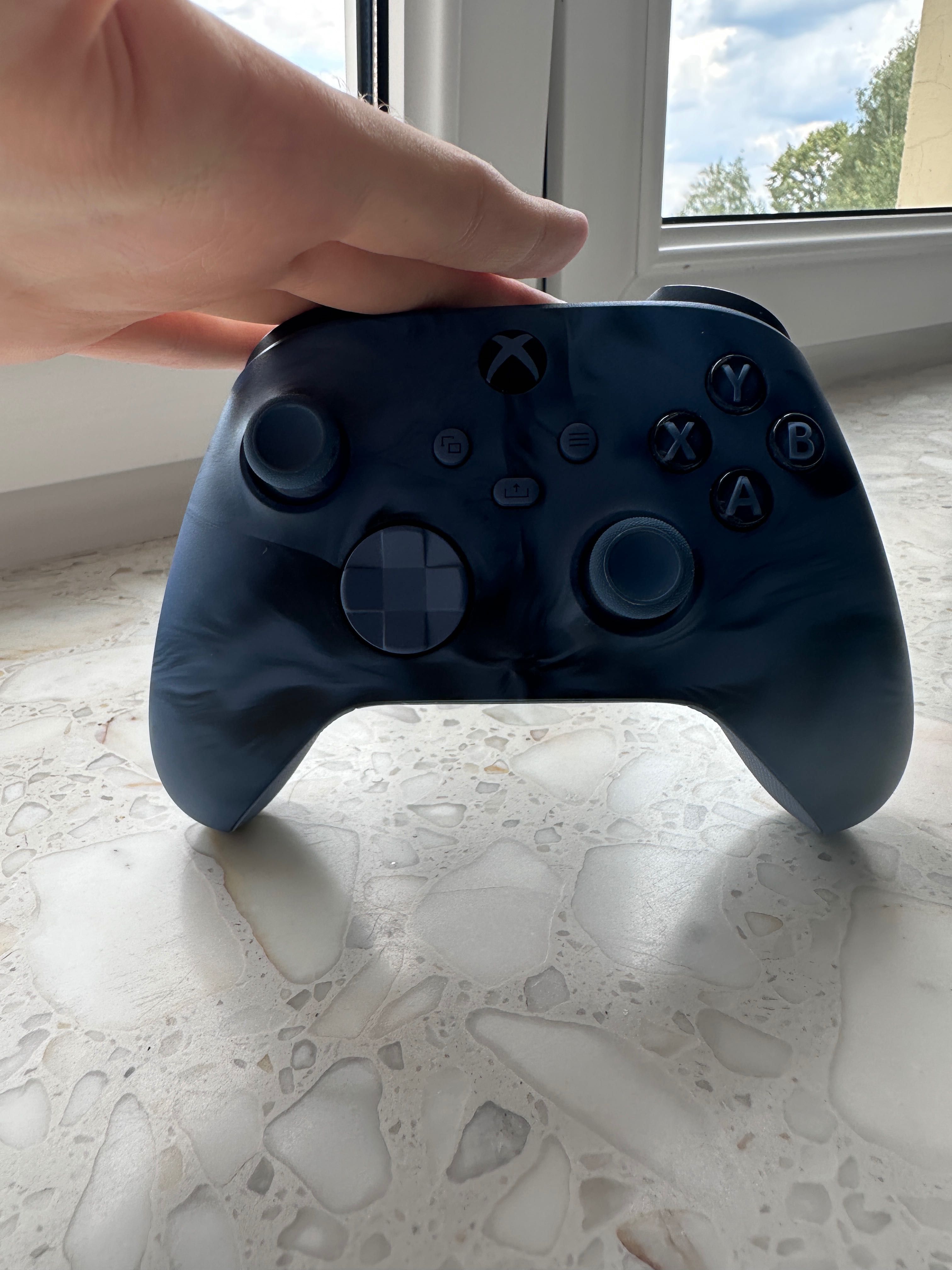 Pad do xboxa niebieski jak nowy użyty pare razy