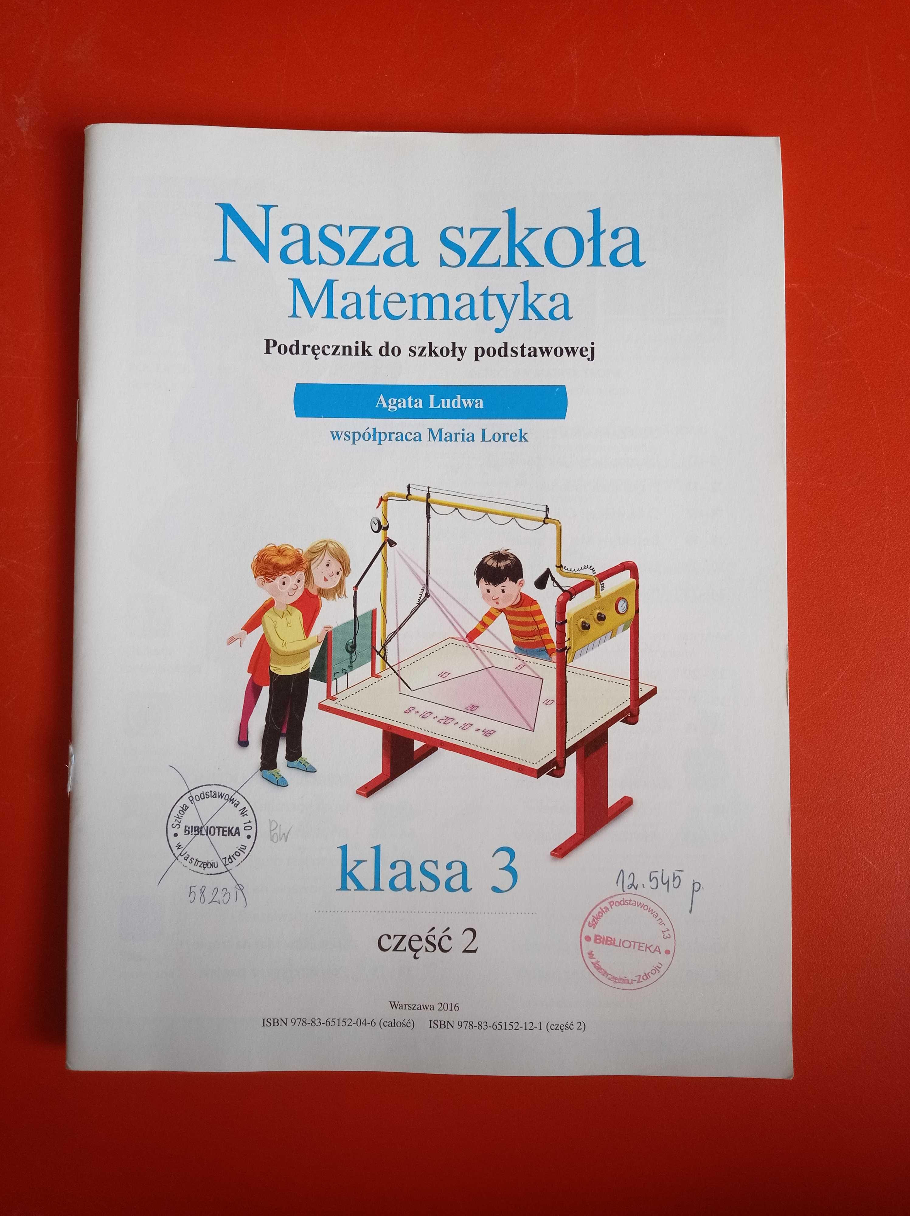 Nasza szkoła matematyka klasa 3 cz. 2