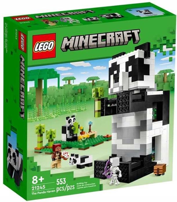 LEGO Minecraft 21245 Rezerwat pandy