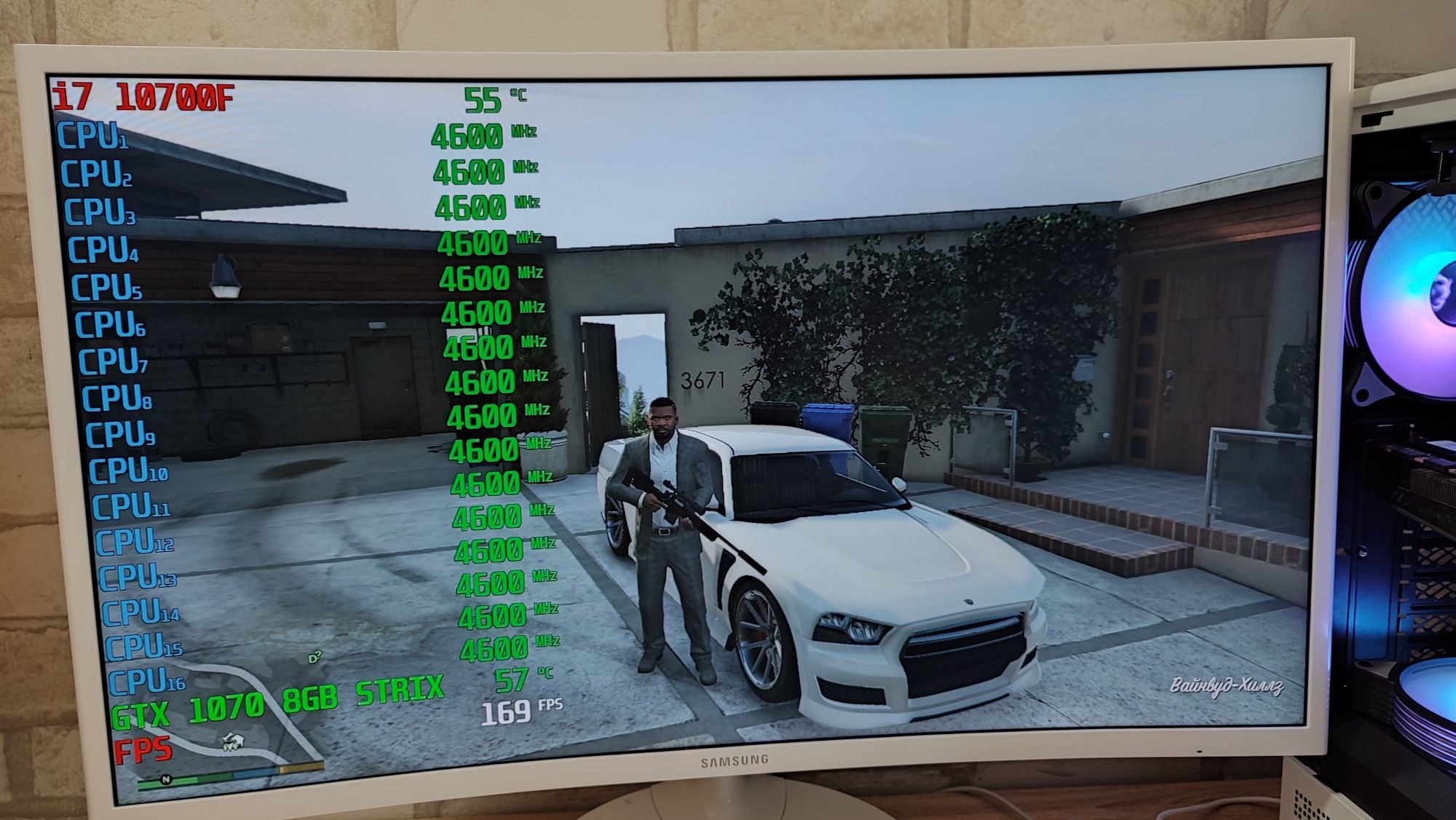 Игровой ПК i7 10700 RTX 3070 STRIX CS2 GTA 5 WOT fortnite RUST dota2