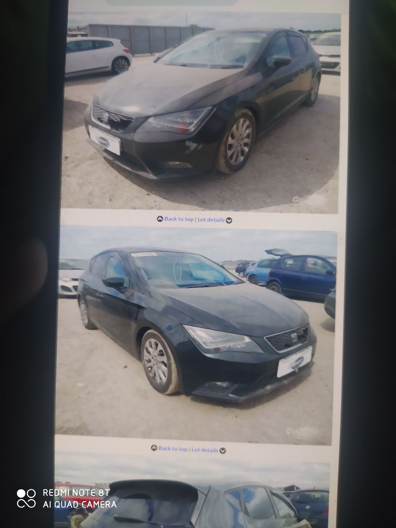 Seta Leon III hb 1.6tdi części czarny LZ9Y drzwi zderzak blotnik