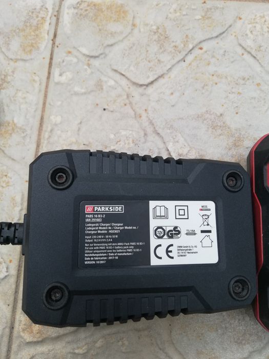 Bateria para a parafusadora parkside