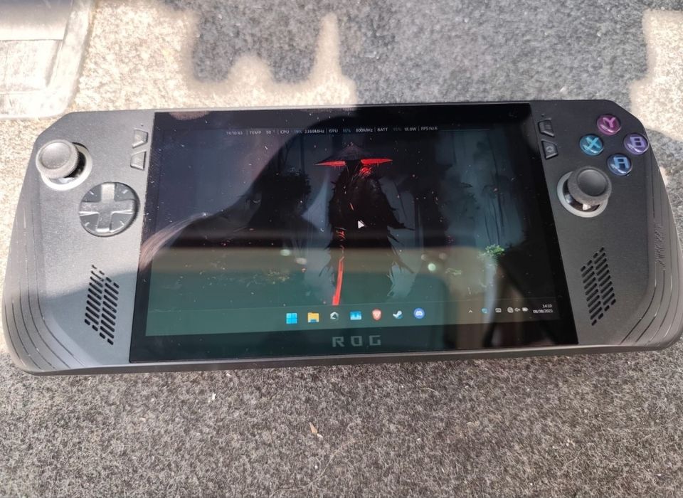 Rog Ally X como novo