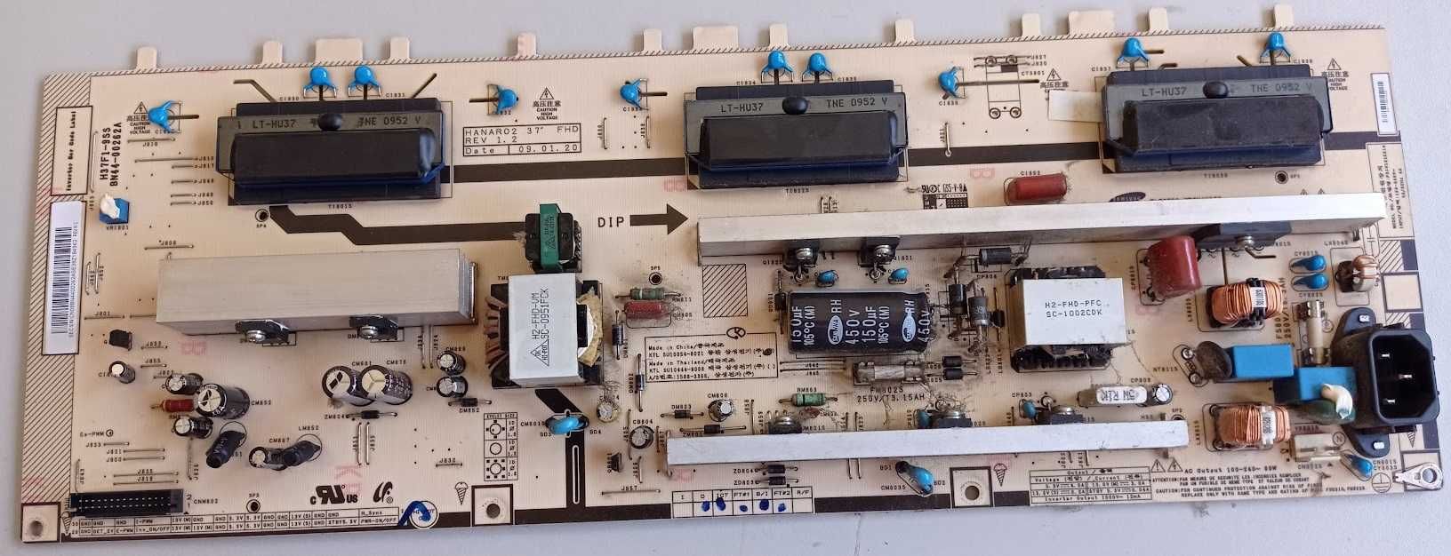 Fonte Alimentação + Inverter BN44_00262A LG LE37B530PW7