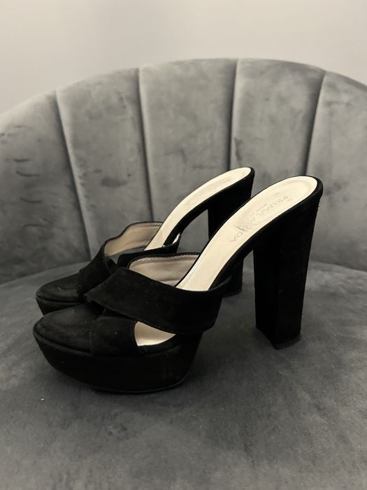 Klapki na słupku prima moda 36