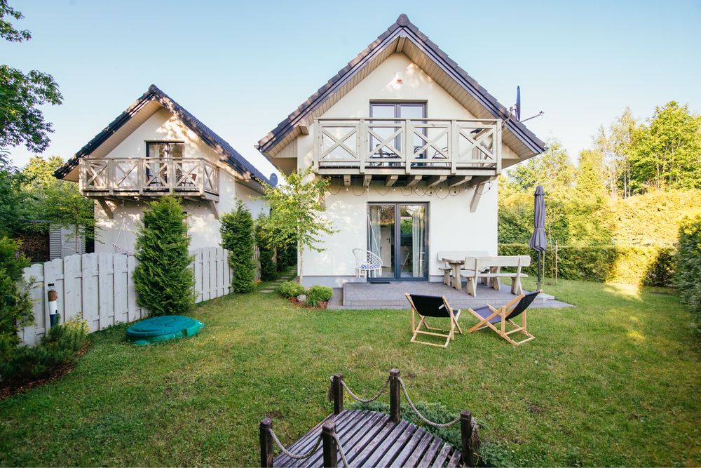 Domek Słowik; Morska Laguna w Kopalinie, noclegi nad morzem, Lubiatowo