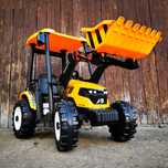 TRAKTOR Koparka Ładowarka CAT 24V 400W Ciągnik Auto AKUMULATOR DZIECI