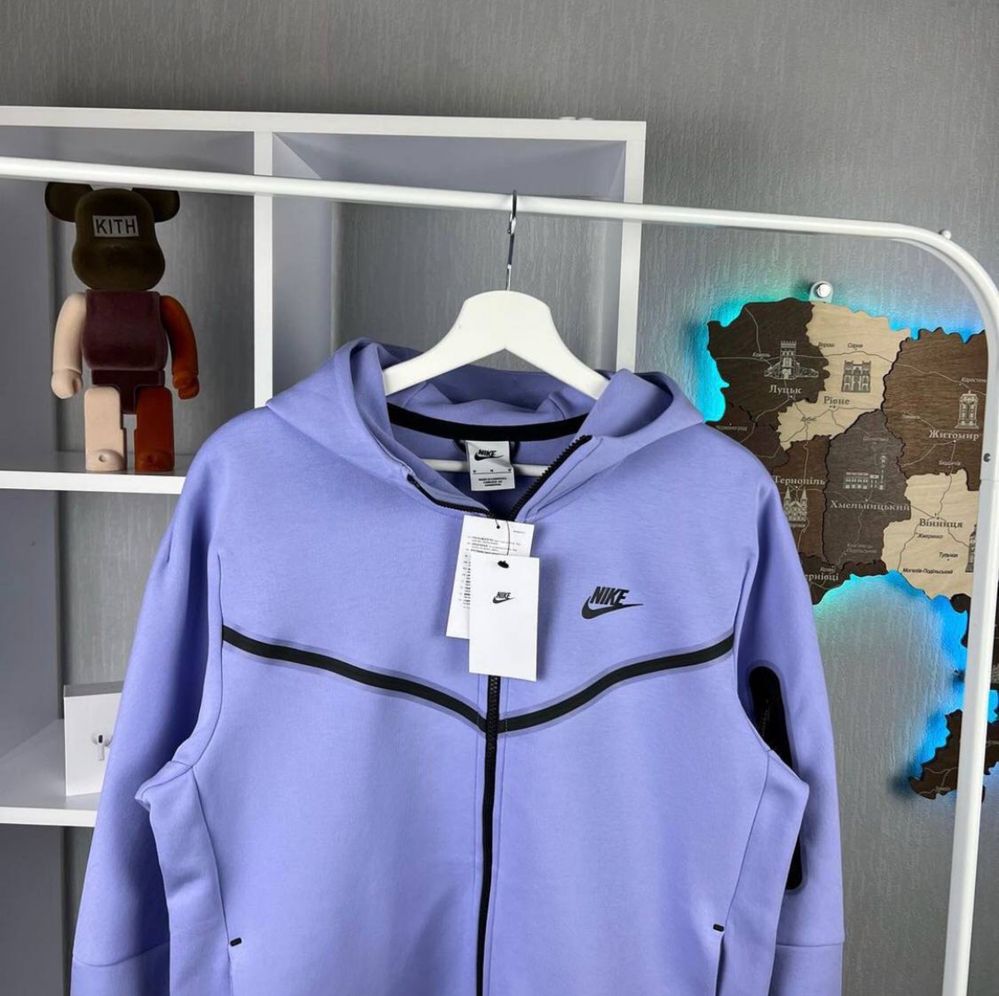 ОРИГІНАЛ | Кофта зіп-худі Nike Tech Fleece CU4489-569 зипка найк теч