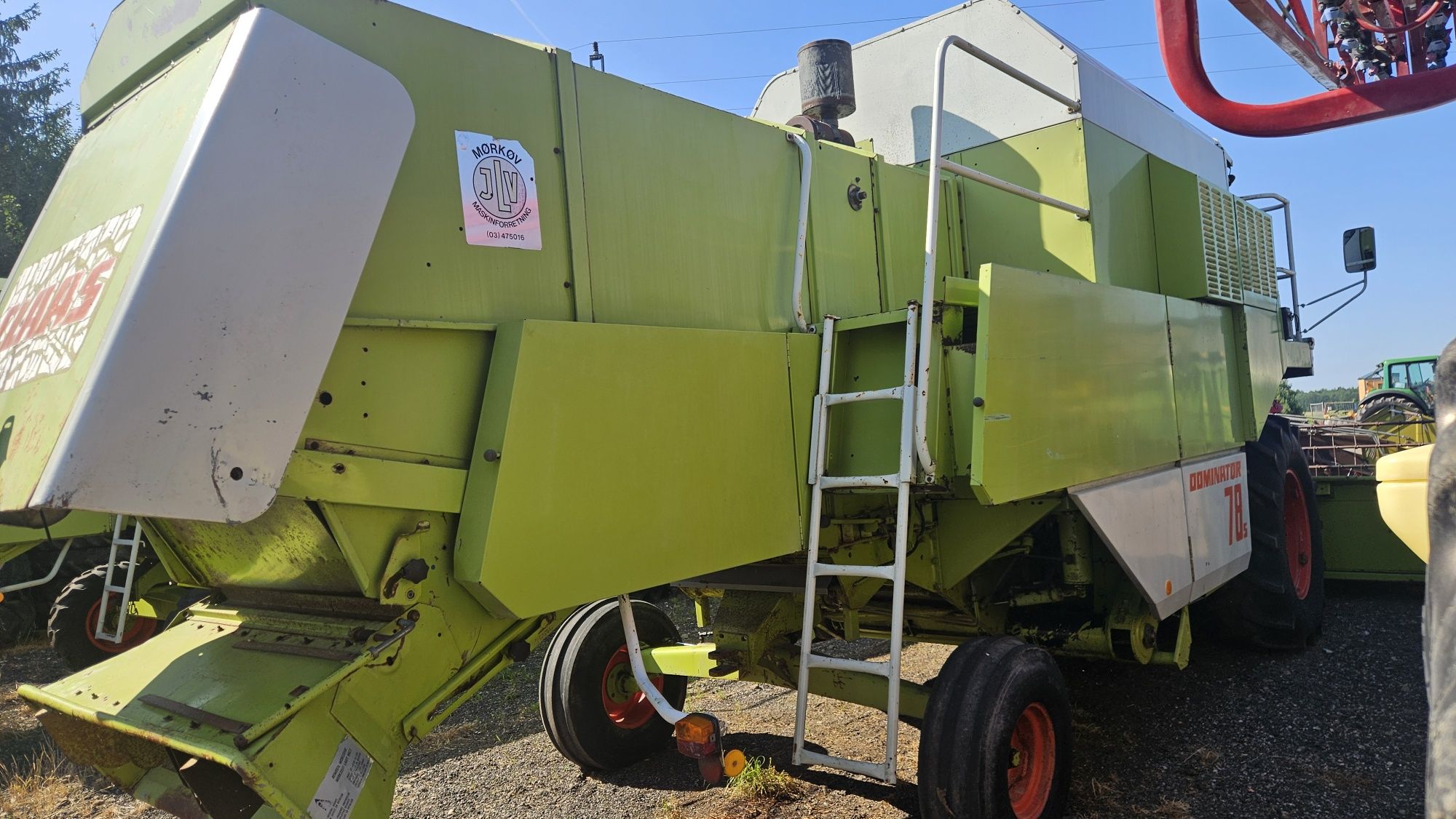 Claas Dominator 78 s z Danii