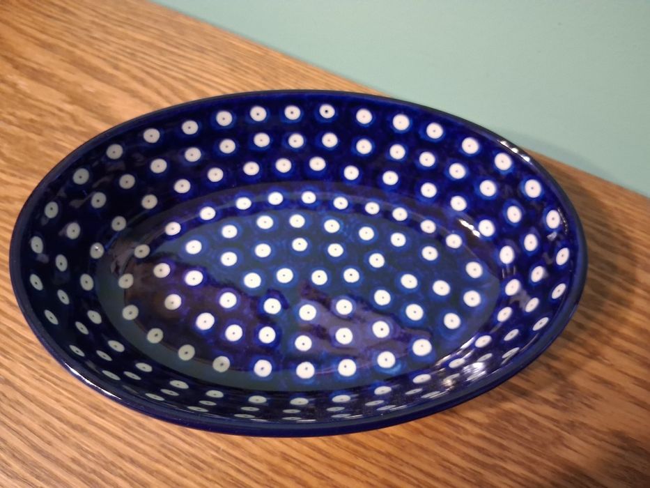 Polmisek owalny 1L 24cm GAT1 Ceramika Artystyczna Boleslawiec