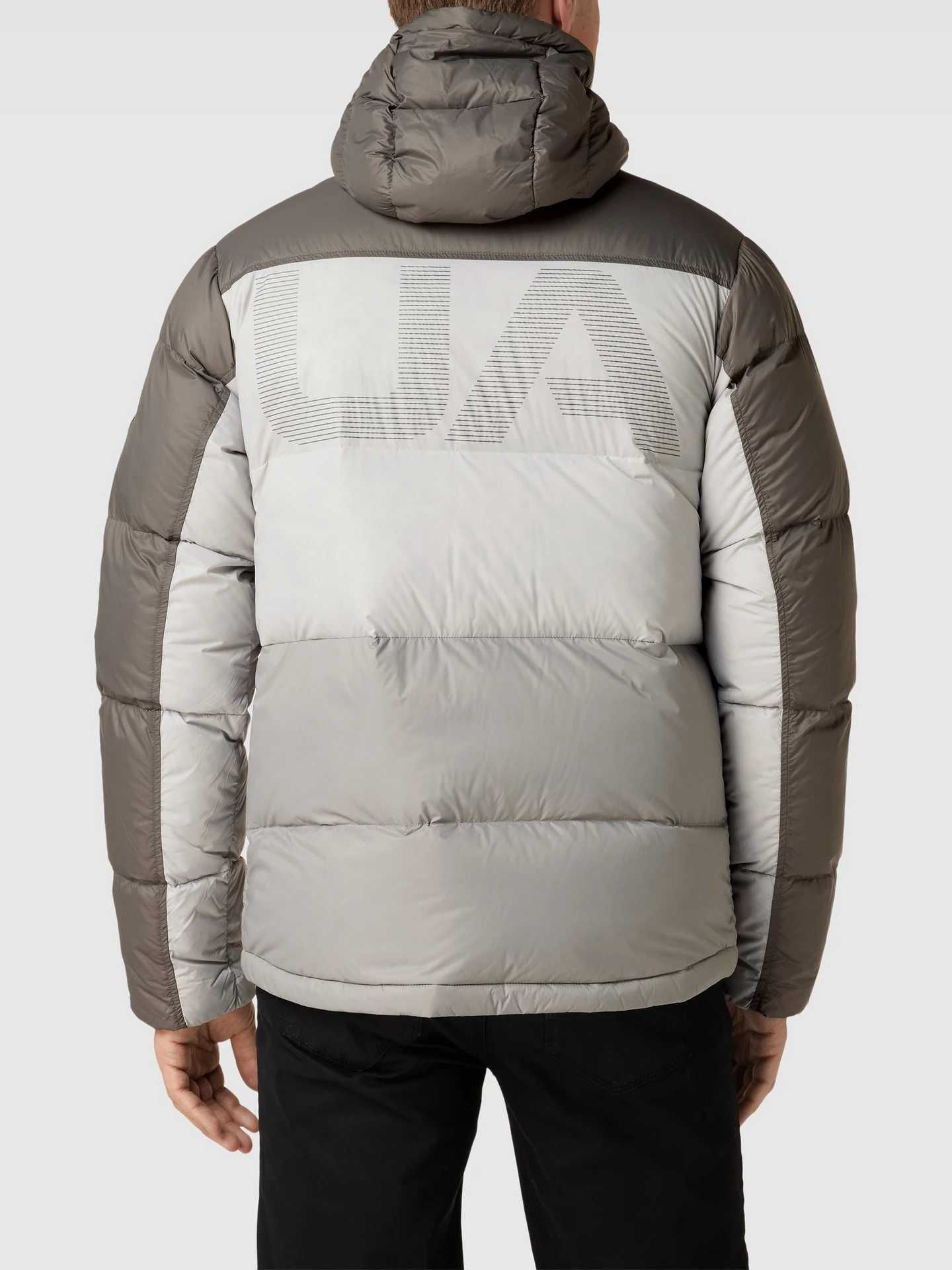 raz założona zimowa kurtka puchowa jak nowa kurtka Under Armour rozm M