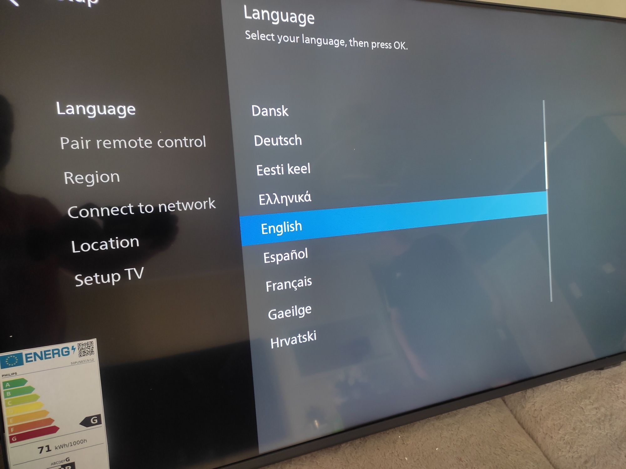 TV Philips 50 ambilight nowy