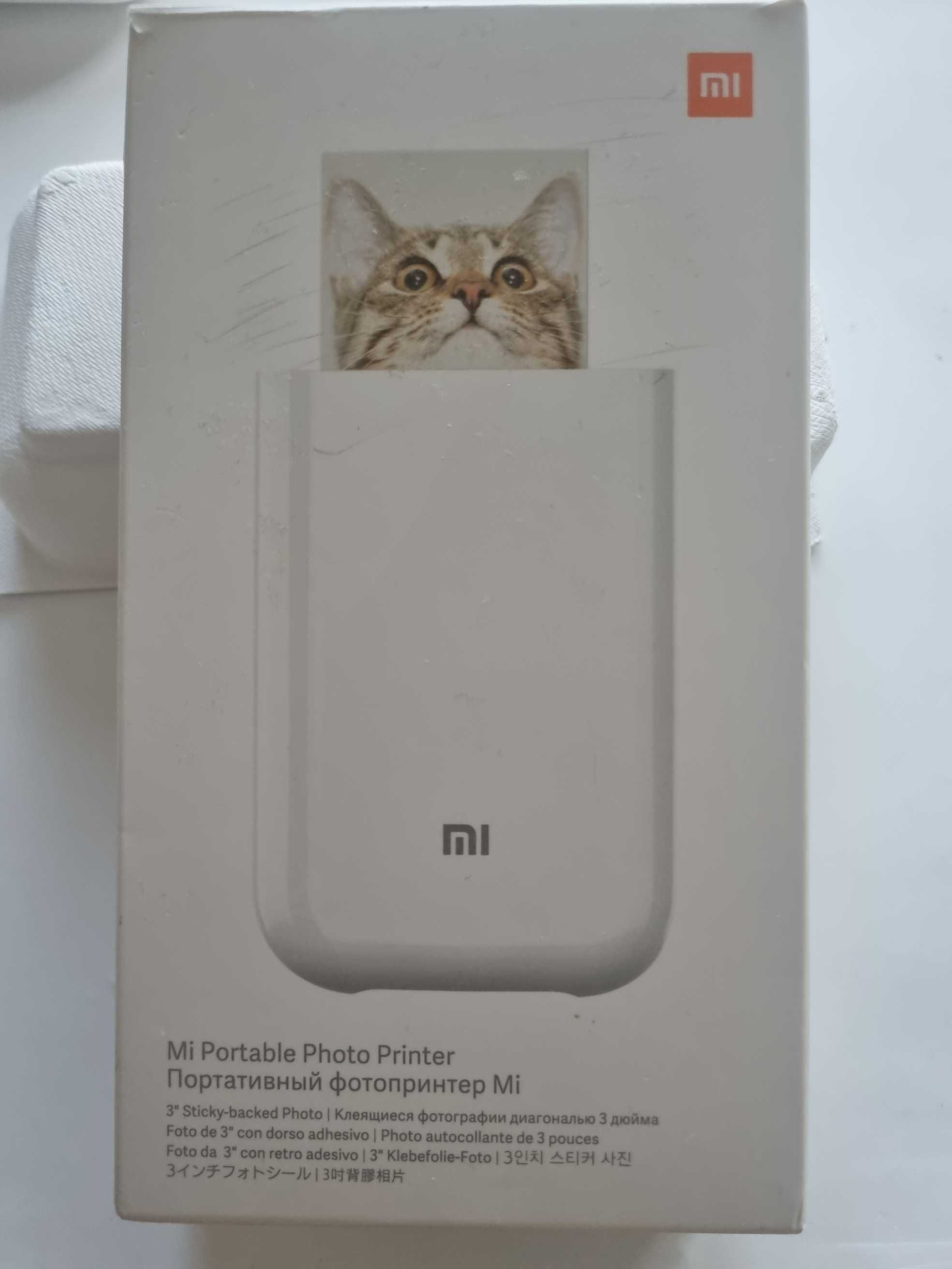 Xiaomi Mi Portable Photo Printer Mini Drukarka bezprzewodowa.Przenośna