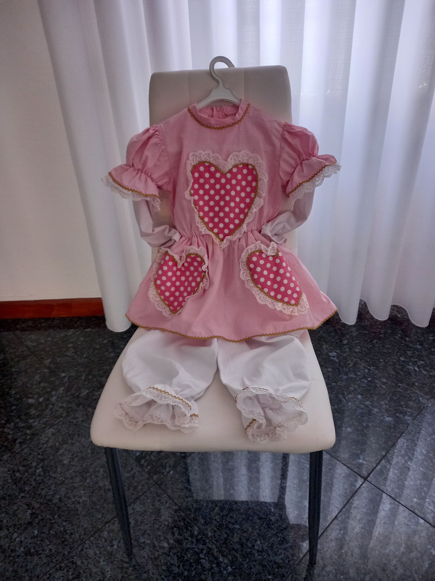 Disfarce de Carnaval Vestido Minie rosa