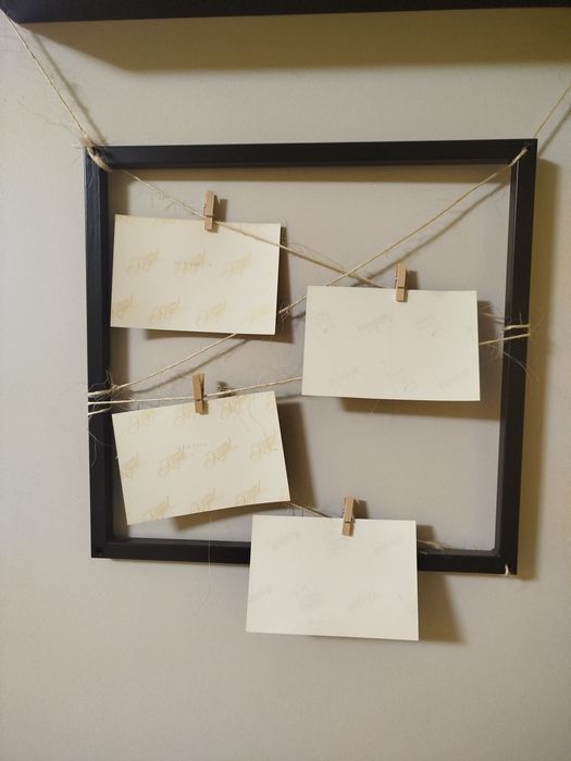 Ramka metalowa na zdjęcia DIY
