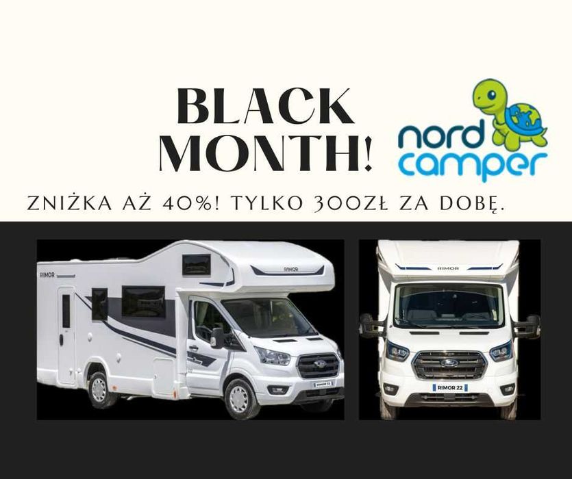 Camper Kamper wynajem - PROMOCJA BLACK MONTH
