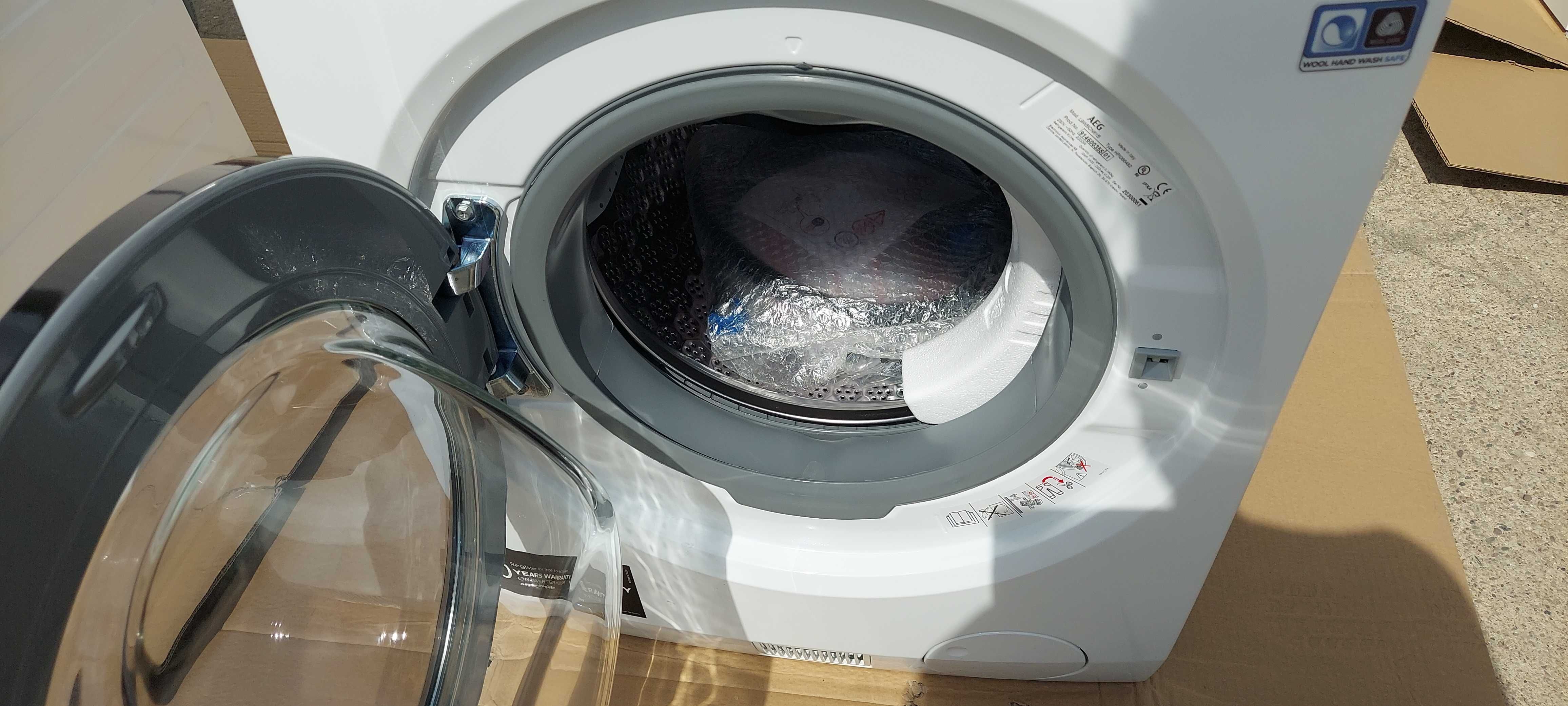 Nowa Pralko-suszarka AEG L9WBCN61B pompa ciepła24m-ce gw. FV23%
