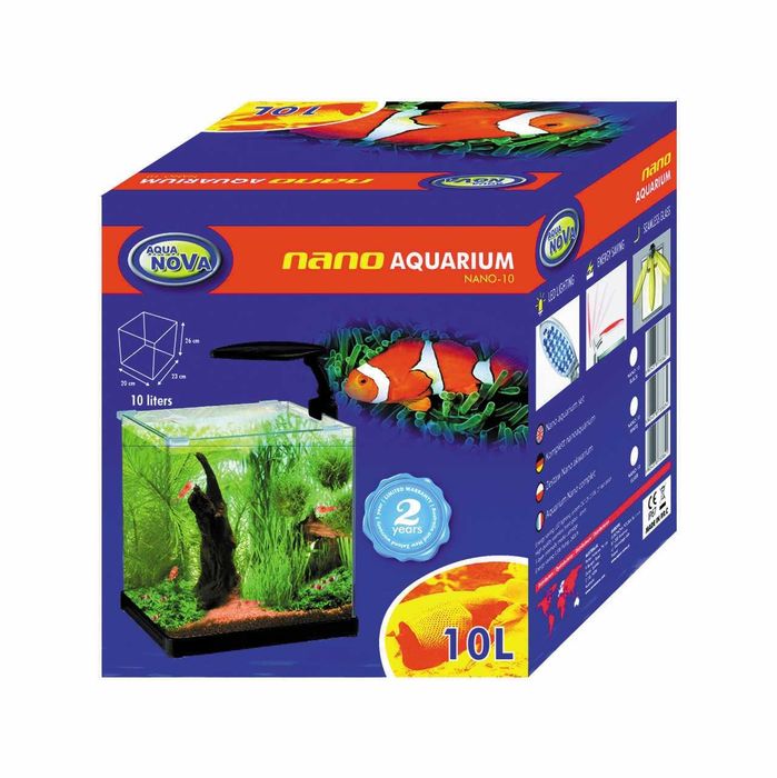 Akwarium NANO 10 L Aqua Nova kompletne