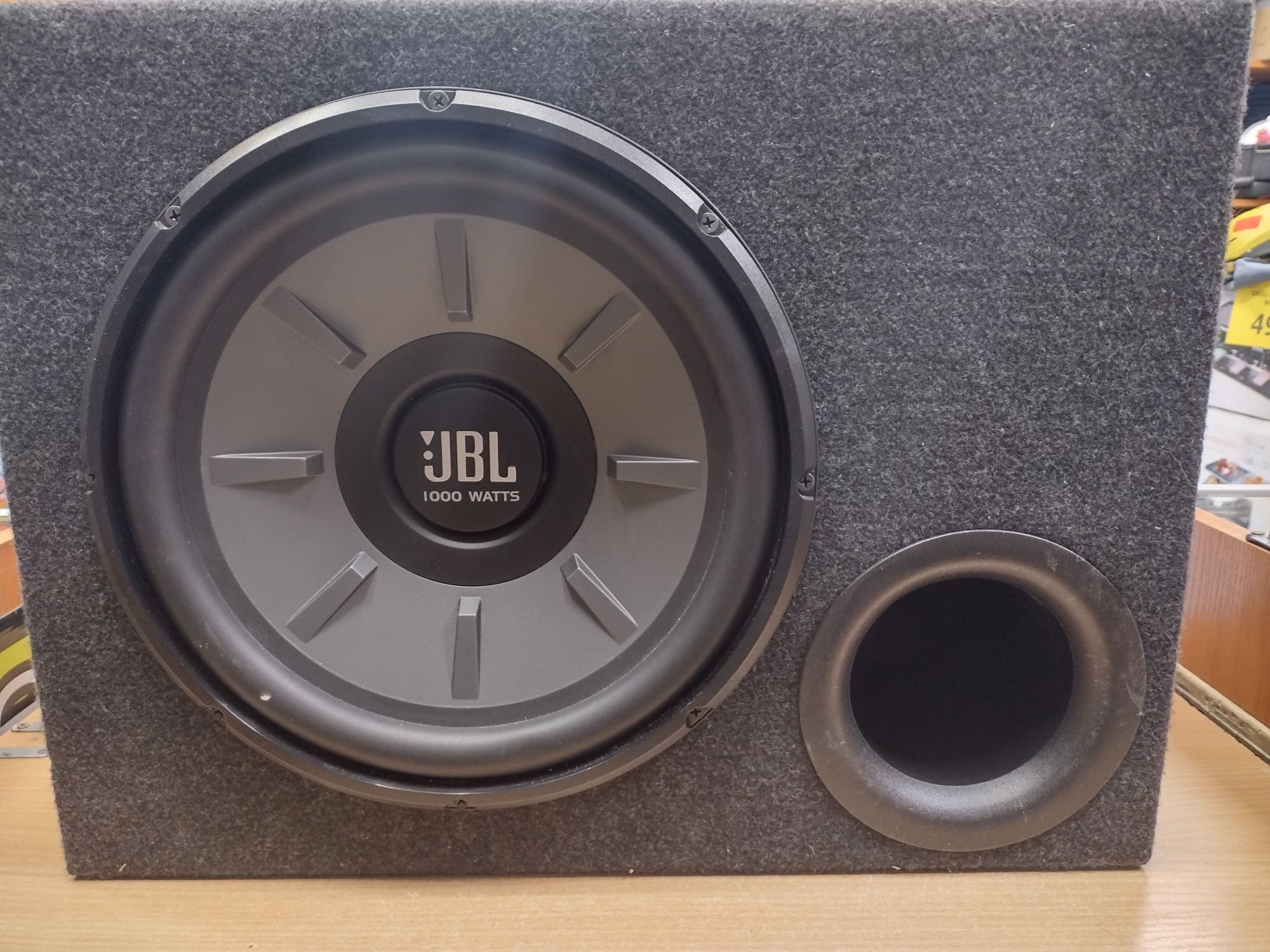 Tuba 1000W+ wzmacniacz samochodowy GTO75.2 JBL -Komis MADEJ Dębica