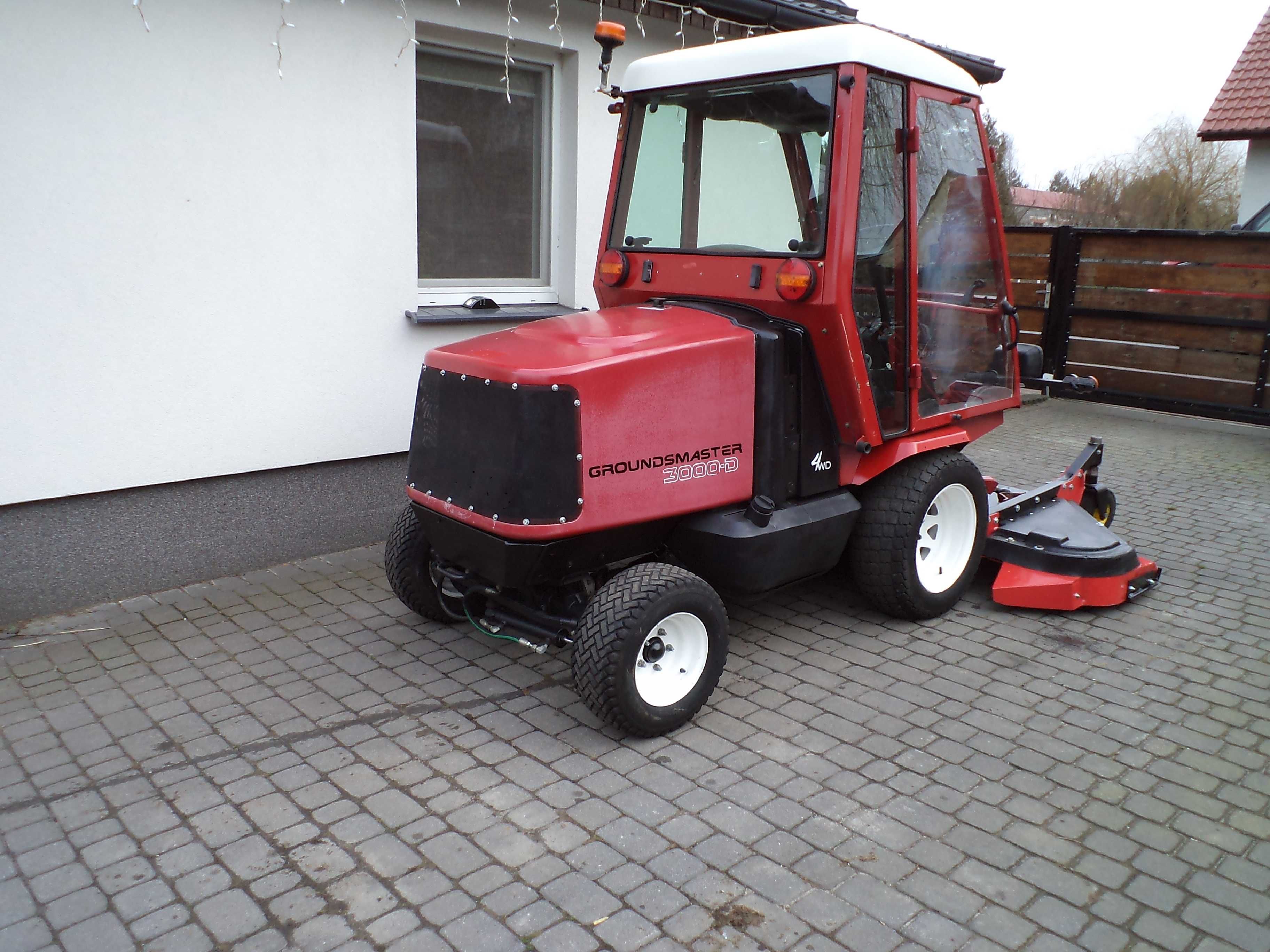 Traktorek kosiarka TORO 3000-D 4X4 DIESEL 58 HP raty