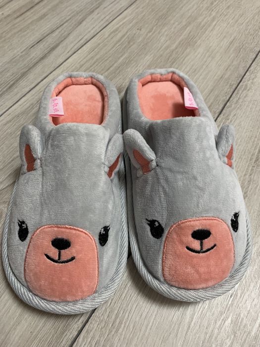 НОВІ дитячі тапочки теплі для дівчинки 32/33р   20см