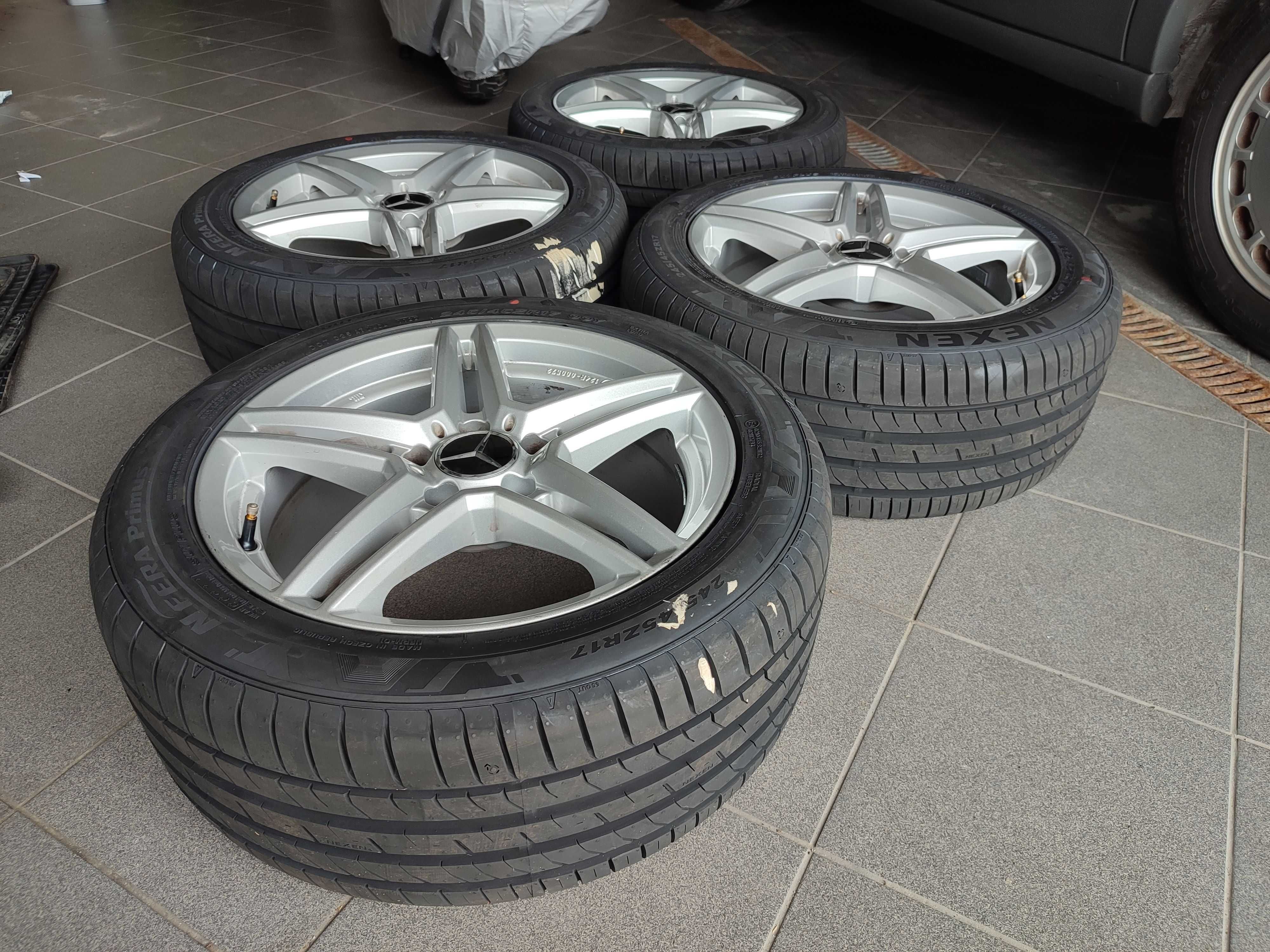 Nowe!!! Koła, felga rozstaw śrub 5x112, nowe letnie opony 245/45 R17 M