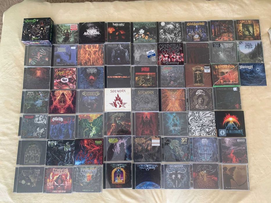 CDs metal venda da minha coleção